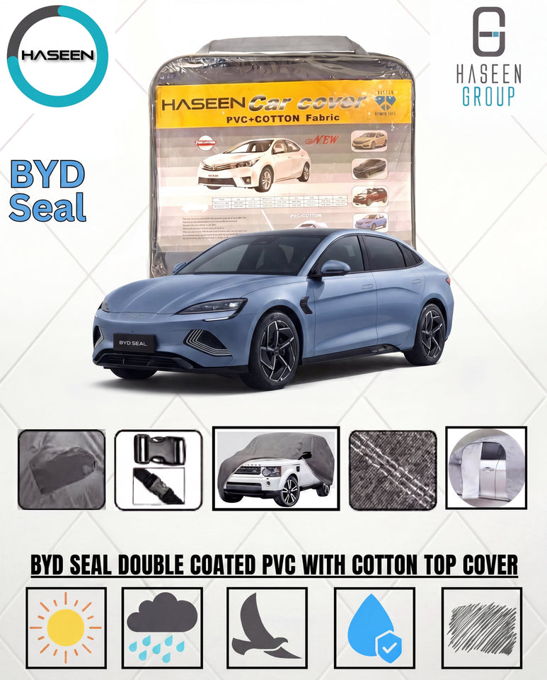 BYD SEAL NEW DOUBLE COAT PVC WITH COTTON CAR COVER