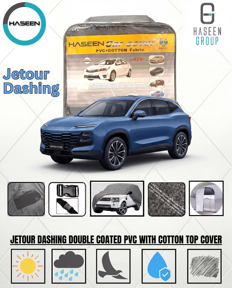 JETOUR DASHING NEW DOUBLE COAT PVC WITH COTTON CAR COVERS