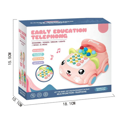 Baby Early Education Telephone Car Toy