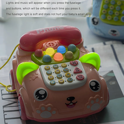 Baby Early Education Telephone Car Toy