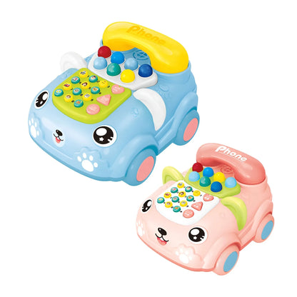 Baby Early Education Telephone Car Toy