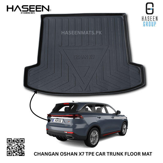 CHANGAN OSHAN X7 2022-2025 TPE PLASTIC CAR TRUNK MAT