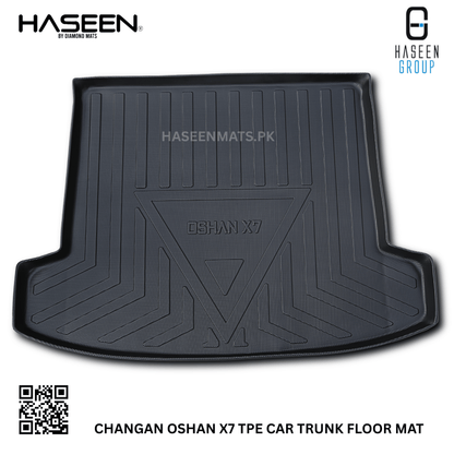 CHANGAN OSHAN X7 2022-2025 TPE PLASTIC CAR TRUNK MAT