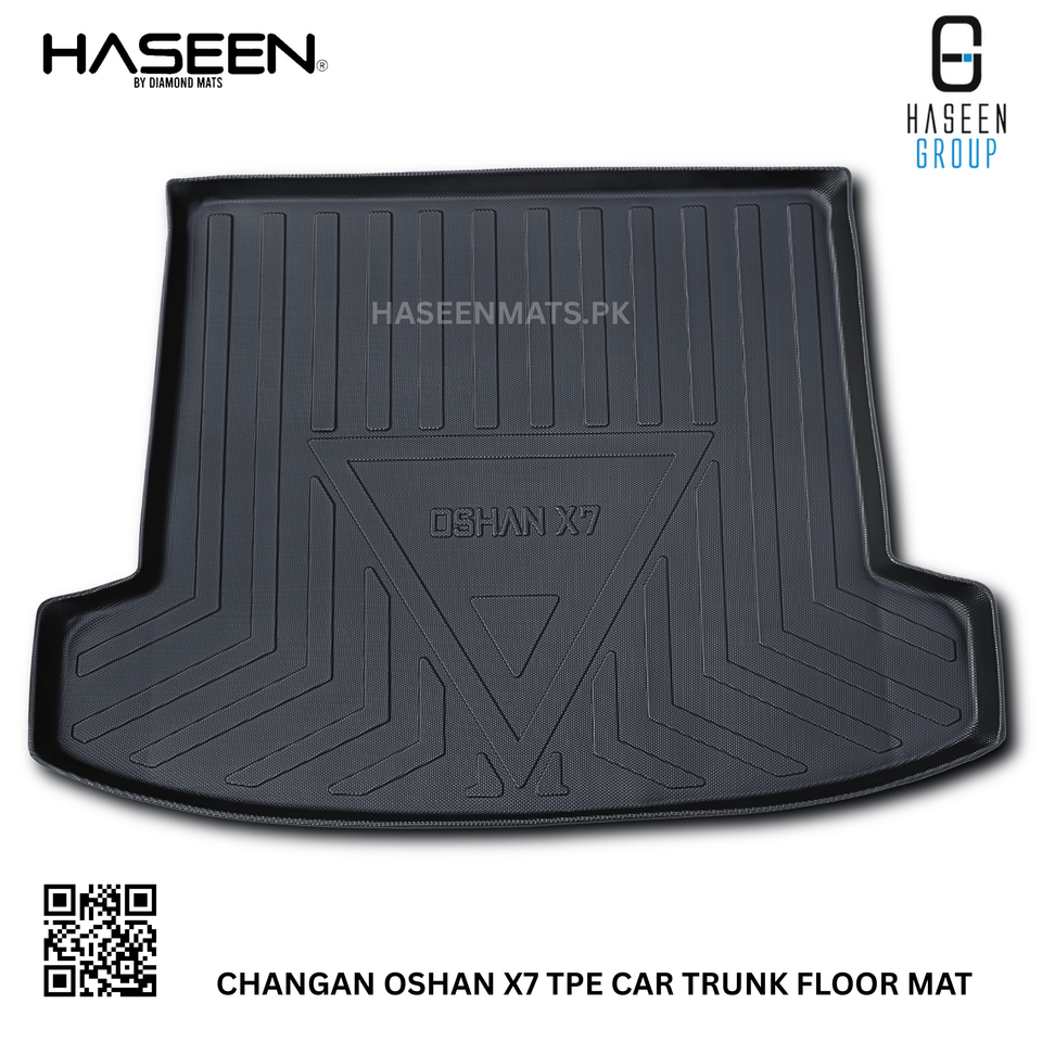 CHANGAN OSHAN X7 2022-2025 TPE PLASTIC CAR TRUNK MAT