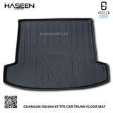 CHANGAN OSHAN X7 2022-2025 TPE PLASTIC CAR TRUNK MAT