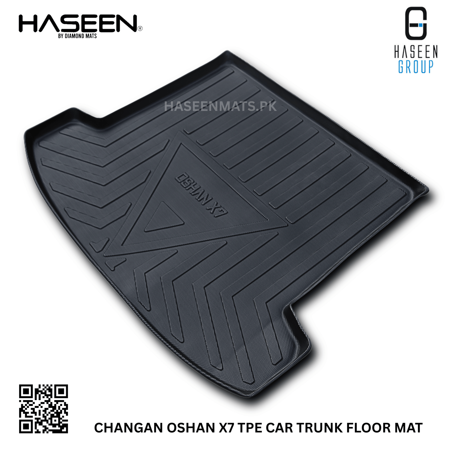 CHANGAN OSHAN X7 2022-2025 TPE PLASTIC CAR TRUNK MAT