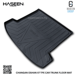 CHANGAN OSHAN X7 2022-2025 TPE PLASTIC CAR TRUNK MAT
