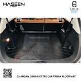 CHANGAN OSHAN X7 2022-2025 TPE PLASTIC CAR TRUNK MAT