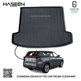 CHANGAN OSHAN X7 2022-2025 TPE PLASTIC CAR TRUNK MAT