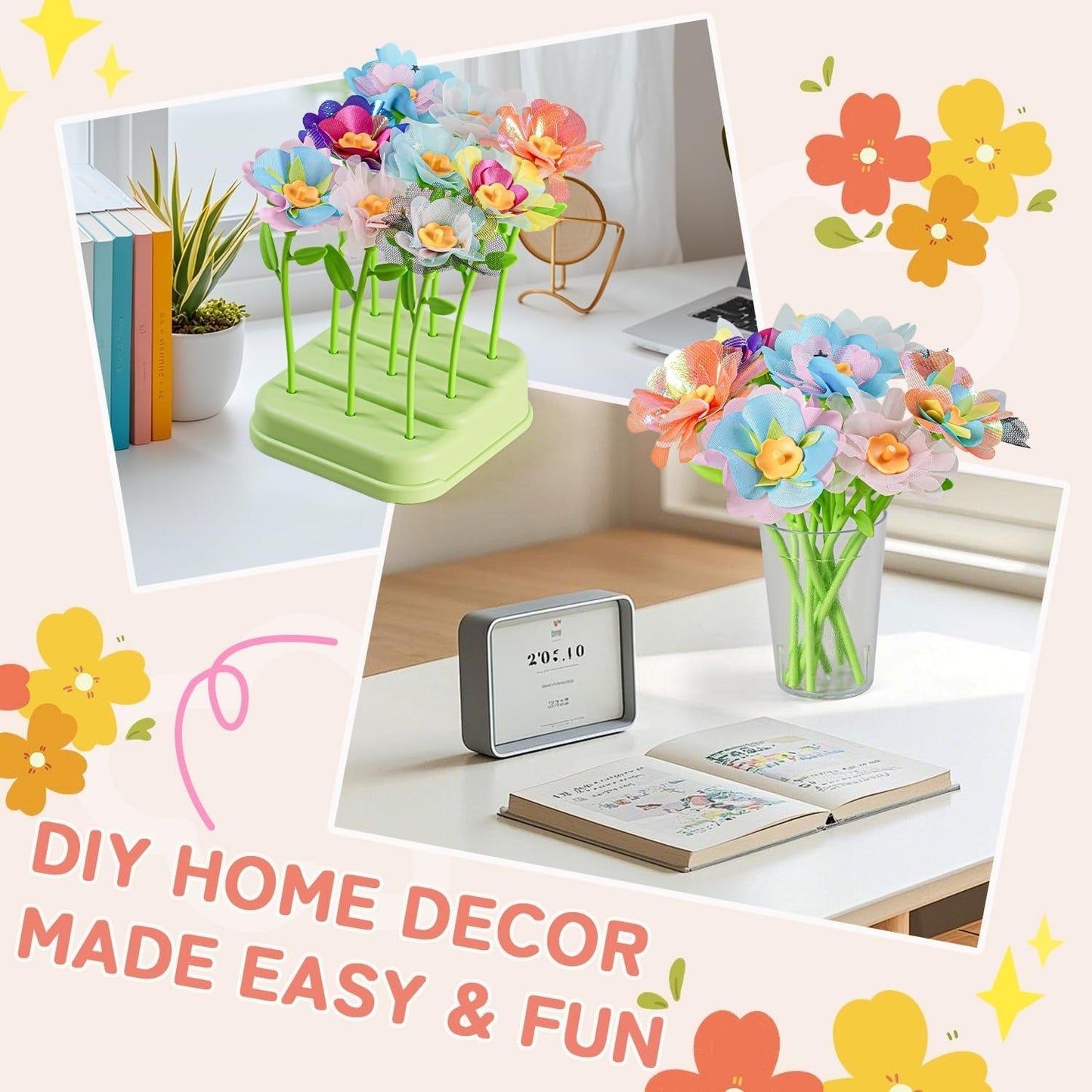 Fabric Flower Craft Kit