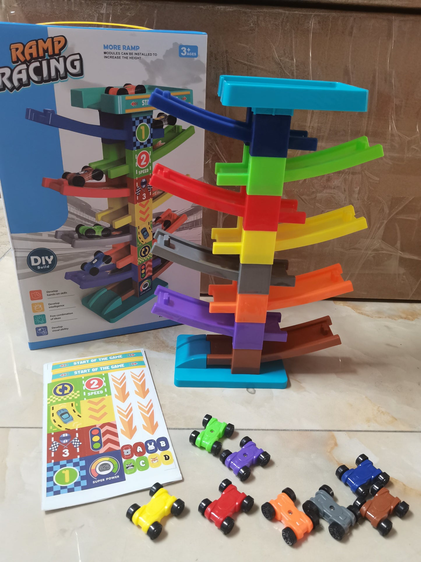 Gliding Railcar Toy