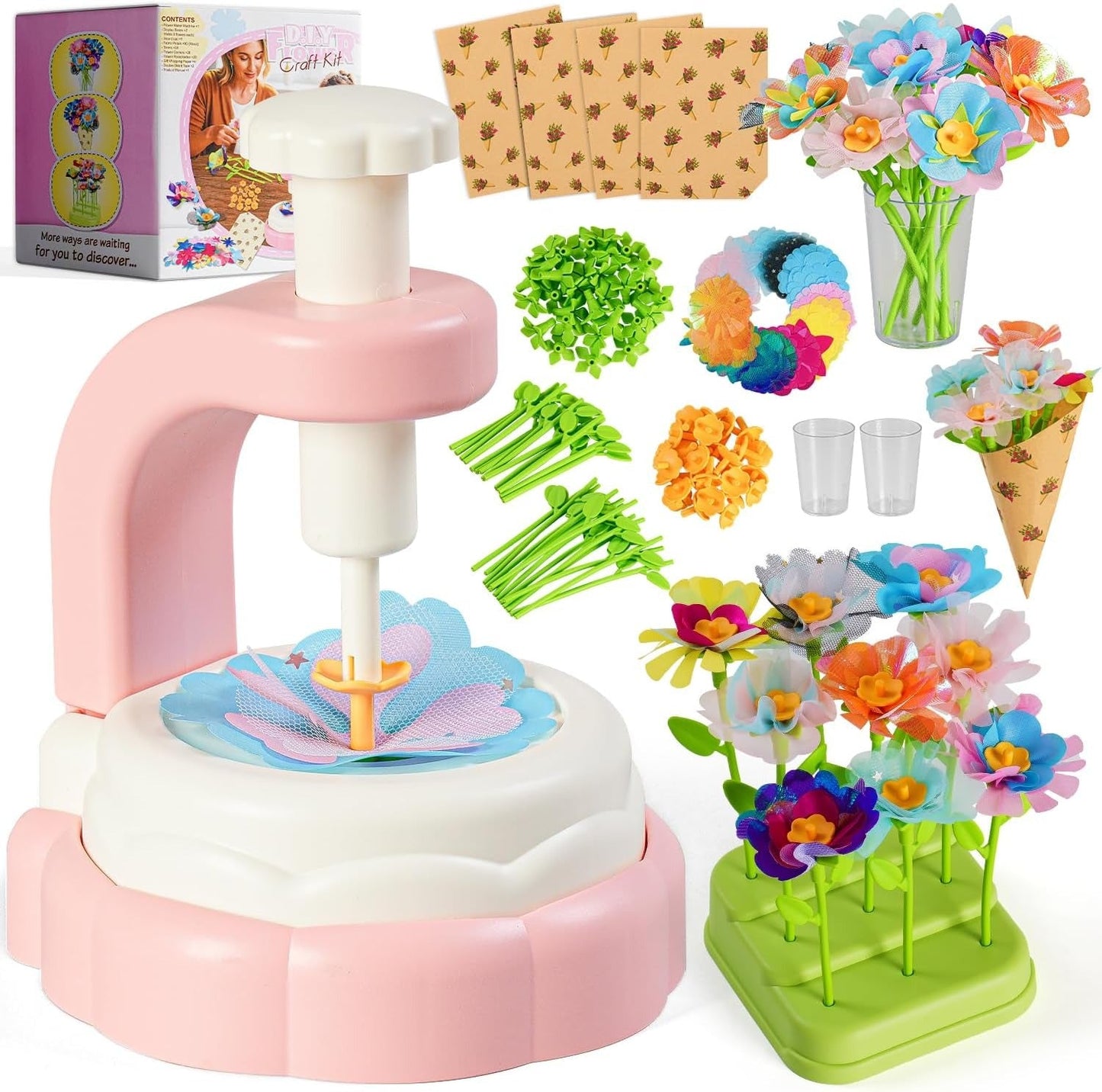Fabric Flower Craft Kit