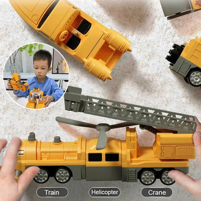 Magnetic Transform Engineering Car Assembled Toys - 35 PCS + Ramadan Gift 🎁