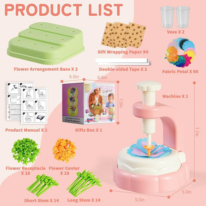 Fabric Flower Craft Kit