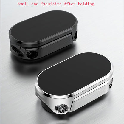 Car Foldable Magnetic Mobile Phone Holder | 360° Rotation Dashboard Mount for Cars
