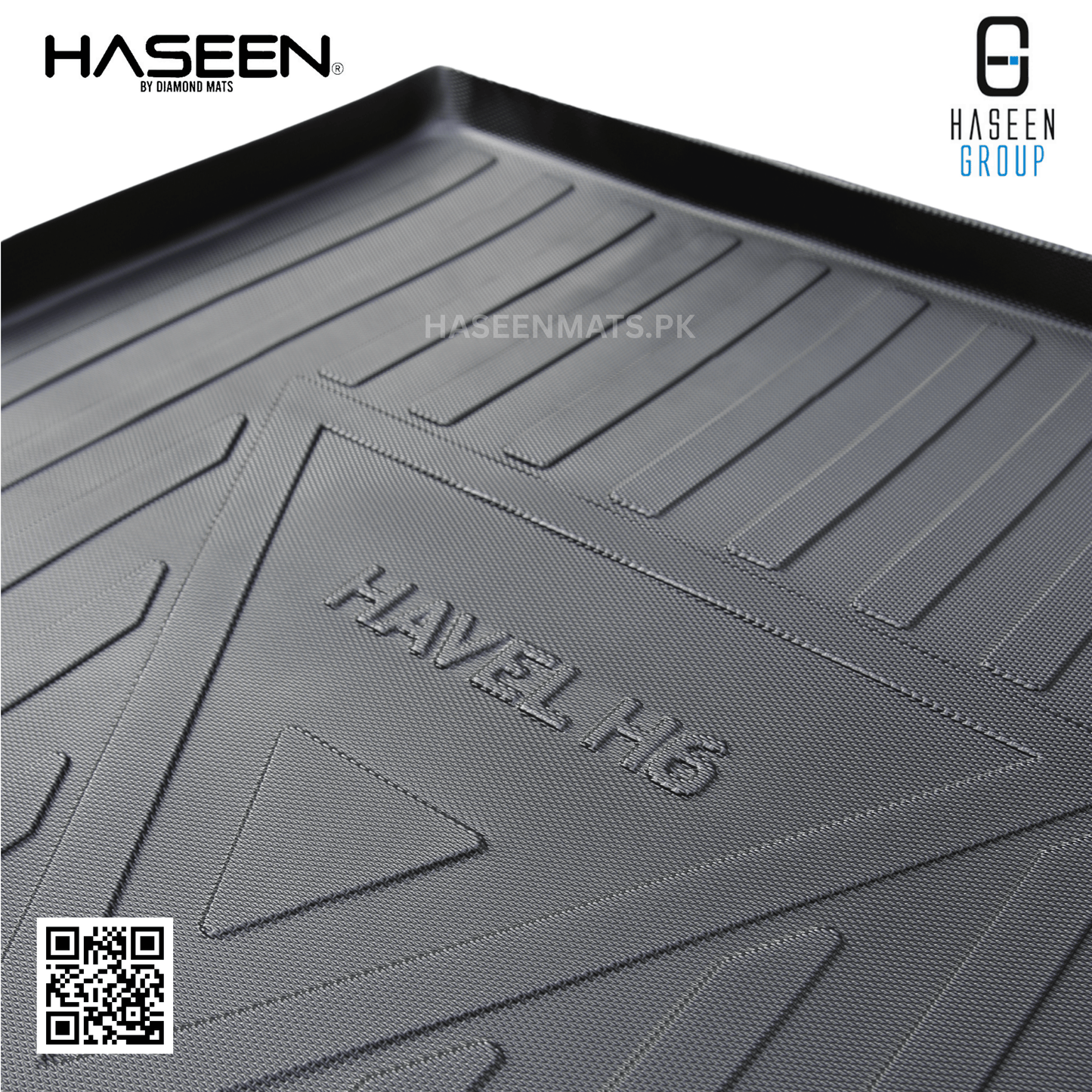 GMW HAVAL H6 2022-2024 TPE PLASTIC CAR TRUNK MAT