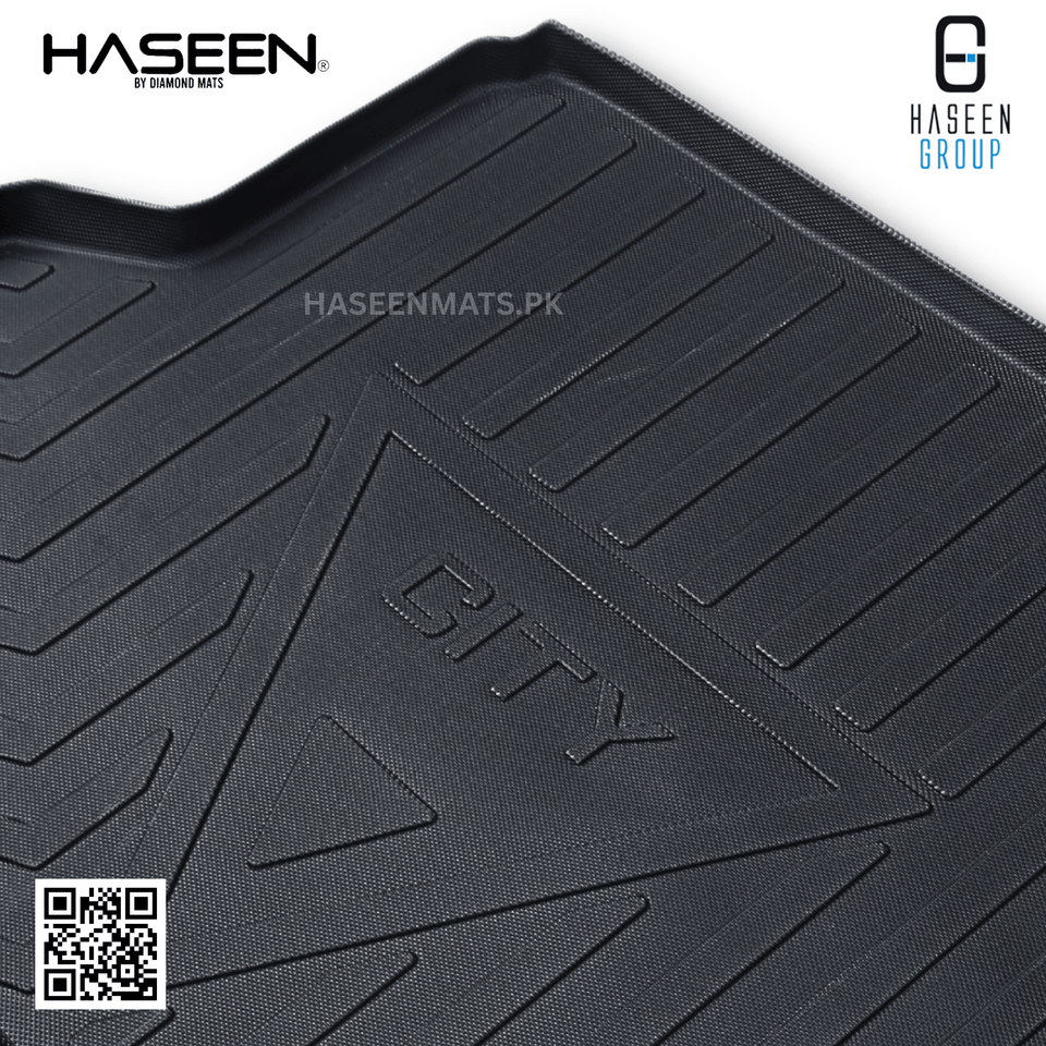 HONDA CITY 2021-2024  TPE PLASTIC CAR TRUNK MAT
