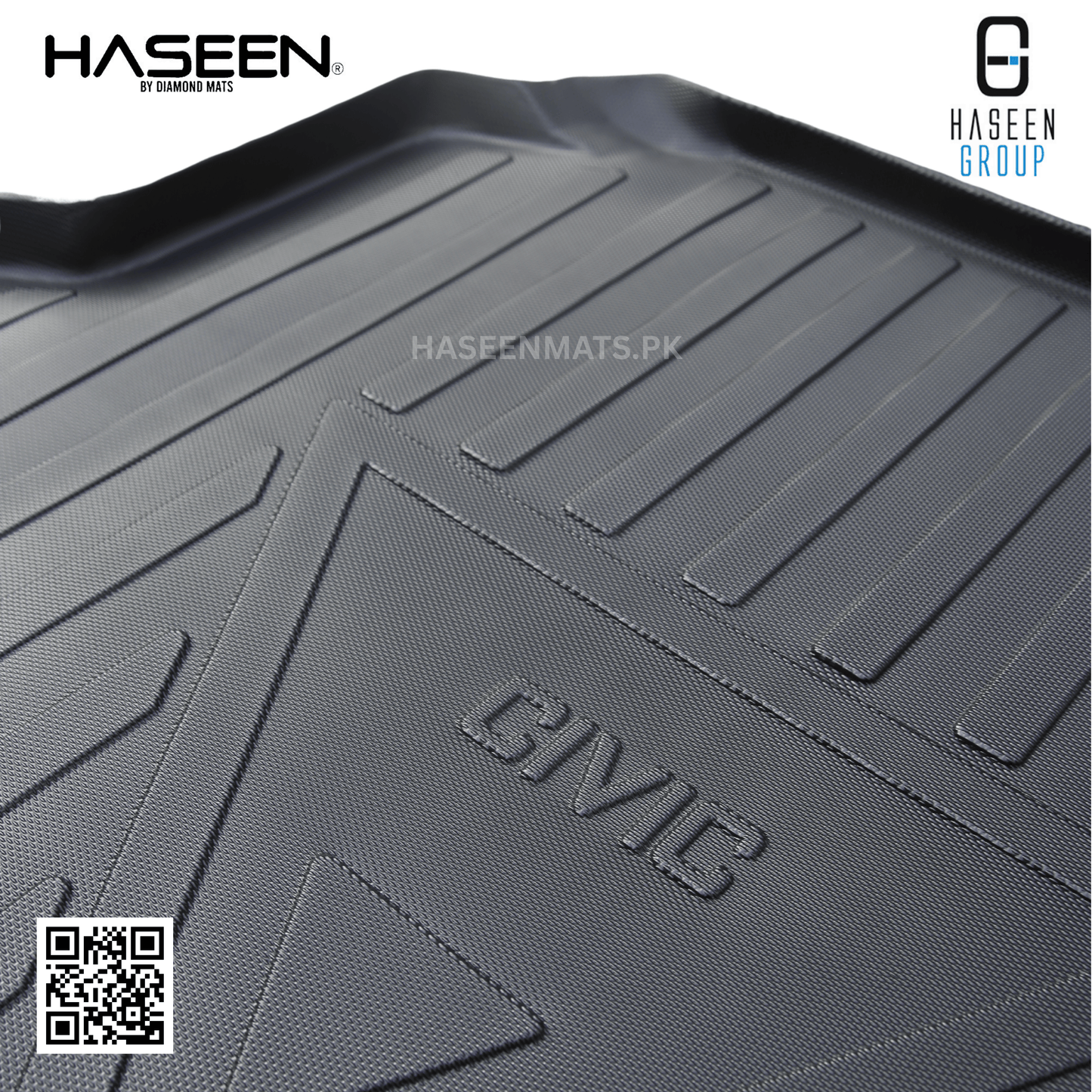 HONDA CIVIC RS 2022-2024 TPE CAR TRUNK PLASTIC MAT