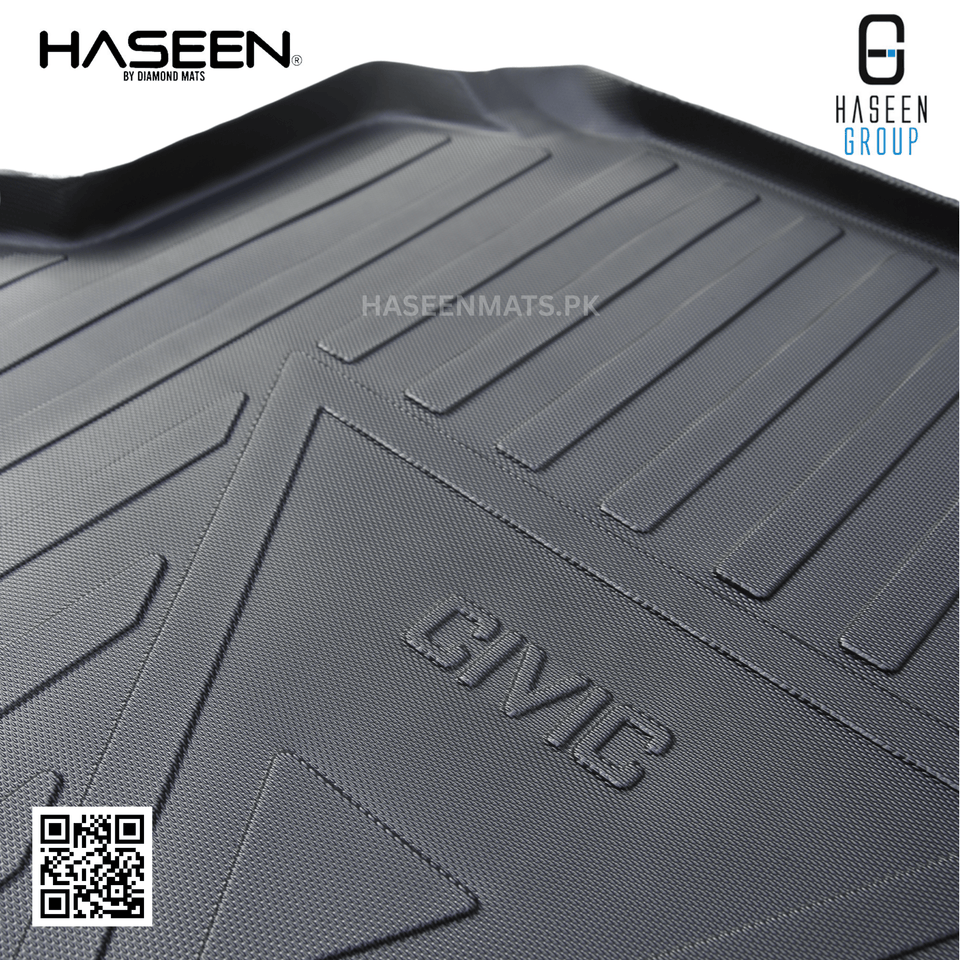 HONDA CIVIC RS 2022-2024 TPE CAR TRUNK PLASTIC MAT