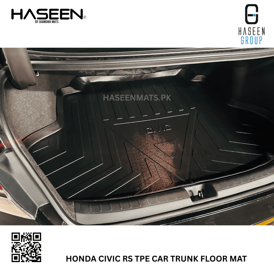HONDA CIVIC RS 2022-2024 TPE CAR TRUNK PLASTIC MAT
