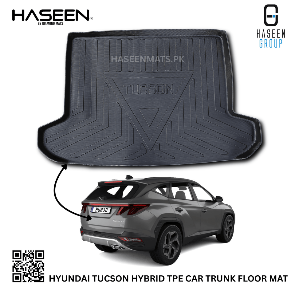 HYUNDAI TUCSON 2025 HYBRID HEV TPE PLASTIC CAR TRUNK MAT
