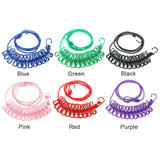 (40% Off NOW + FREE SHIPING ) Portable 15ft Clothesline Rope for Drying Clothes with Free 12 Clips – Dry Clothes Anywhere, Anytime!