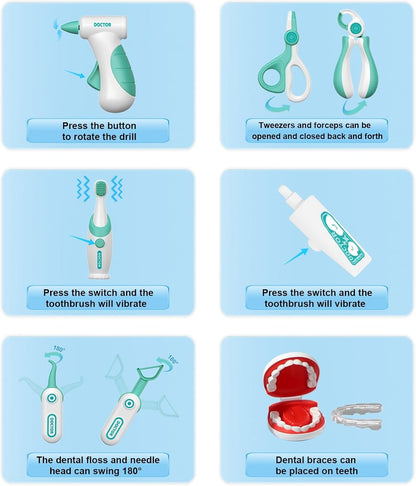 Toddler Dentist Play Set