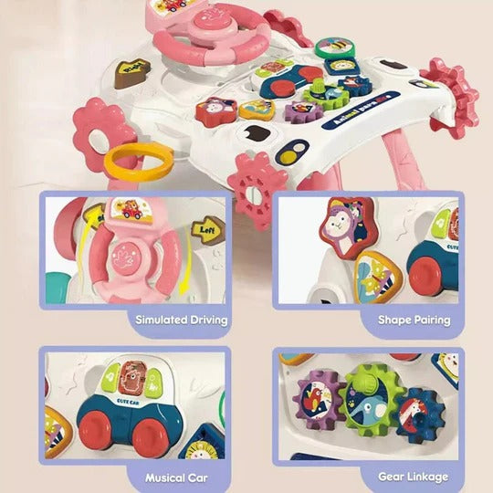 6 in 1 Multfunctional Baby Walker