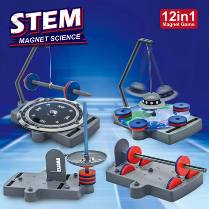 Magnet Lab STEM Kit – 12 Experiments