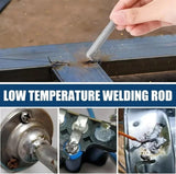 3Pcs Easy Melt Low Temperature Welding Rods – Aluminum Soldering Sticks for Metal Repair, Hole Filling &amp; DIY Fixes