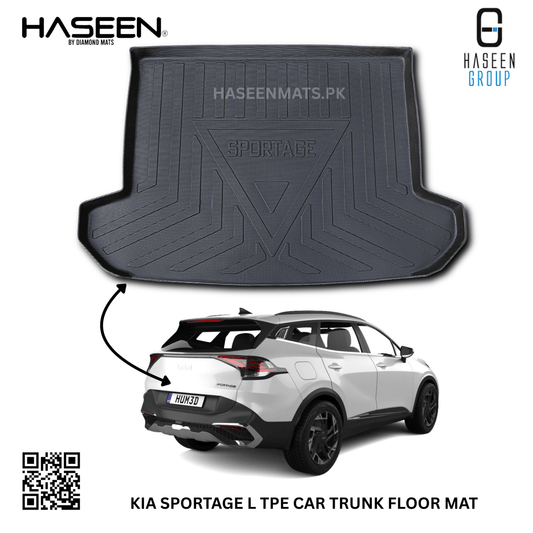 KIA SPORTAGE L PHEV 2025 TPE PLASTIC CAR TRUNK MAT