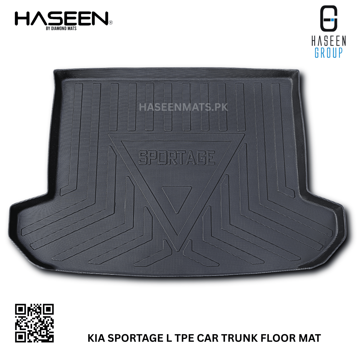 KIA SPORTAGE L PHEV 2025 TPE PLASTIC CAR TRUNK MAT