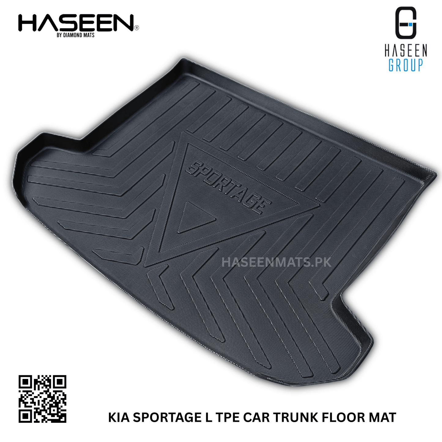 KIA SPORTAGE L PHEV 2025 TPE PLASTIC CAR TRUNK MAT