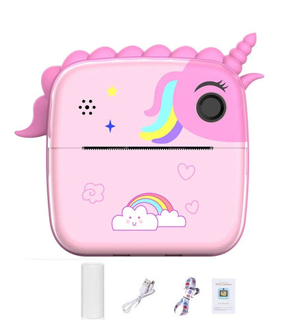 Kids Instant Print Camera - With 1 Extra Reel