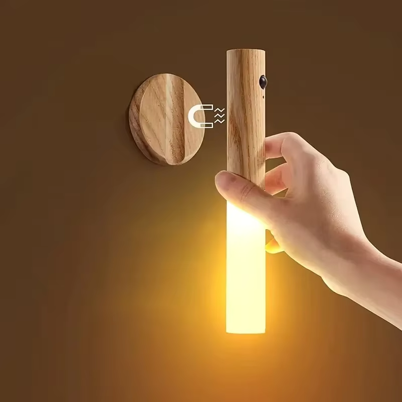 With Battery Creative Magnetic Wardrobe Light Lighting LED with Sensor Lights for Home