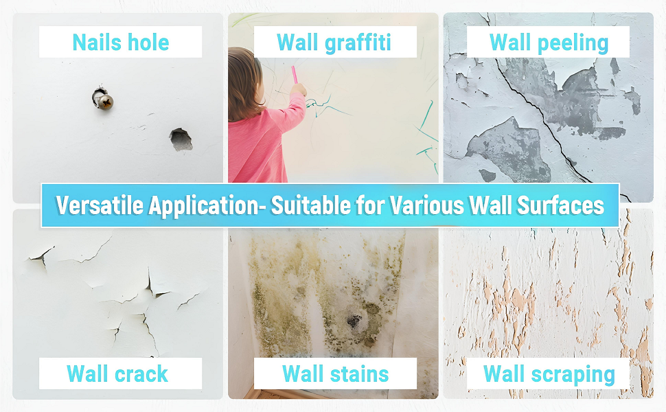 White Waterproof Crack Filler With FREE SCRAPER