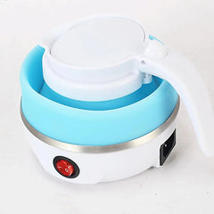 600ml Silicone Foldable Water Kettle – Leak-Proof Portable Travel & Household Mini Kettle