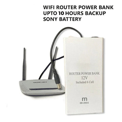 Wifi Router Power Bank (8-10hrs Battery Time)