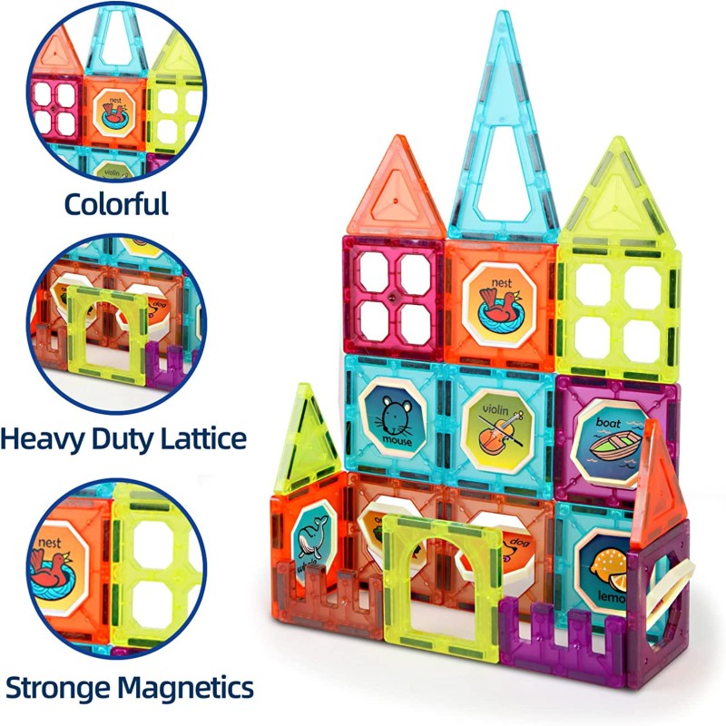 Magnetic Tile DIY Building Blocks