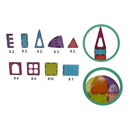 Magnetic Tile DIY Building Blocks