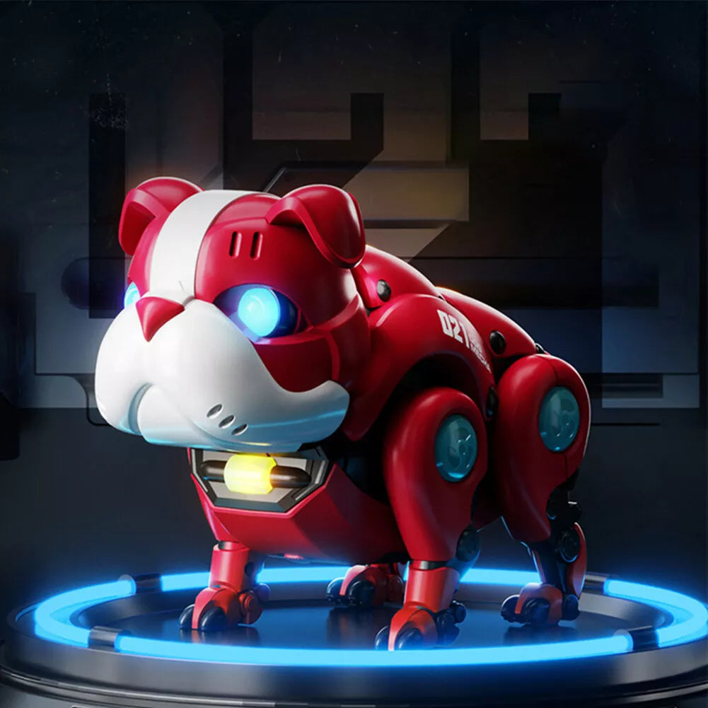 Voice Control Robot Dog  With lights & Music