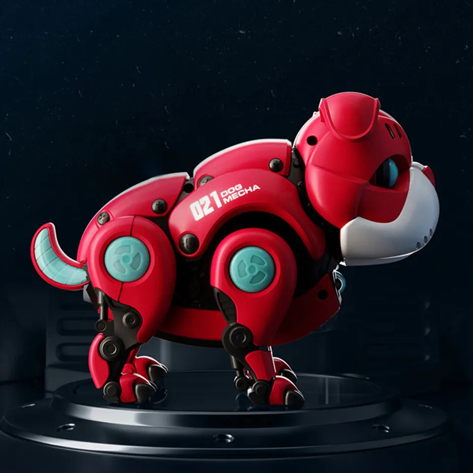 Voice Control Robot Dog  With lights & Music