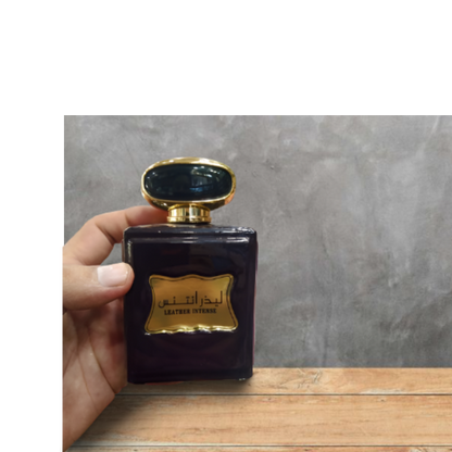 Leather Intense Eau De Parfum Spray – Bold &amp; Long-Lasting Scent with Warm Leather and Woody Notes